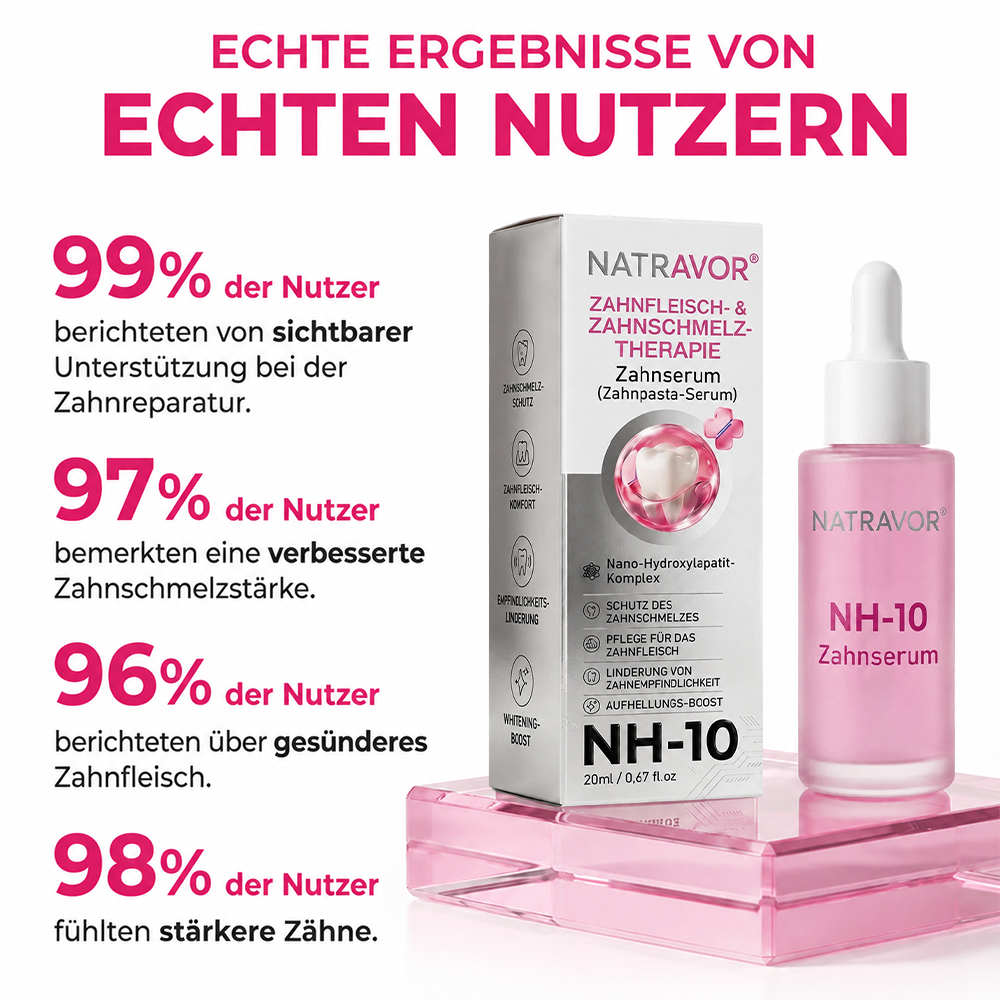 🦷Natravor® Thismile NH-10 Zahnpasta-Serum für Zahnschmelz und Zahnfleisch – Advanced Therapy