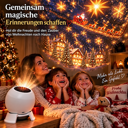 🎅 Verwandle jeden Raum in ein Weihnachtswunderland – Weihnachtliches Projektions-Nachtlicht